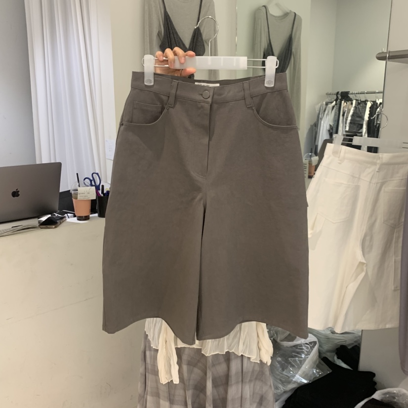 AUBE韓國直郵女裝新款人氣職業熱賣26夏季26春夏推薦短褲AUBE短褲圖色2