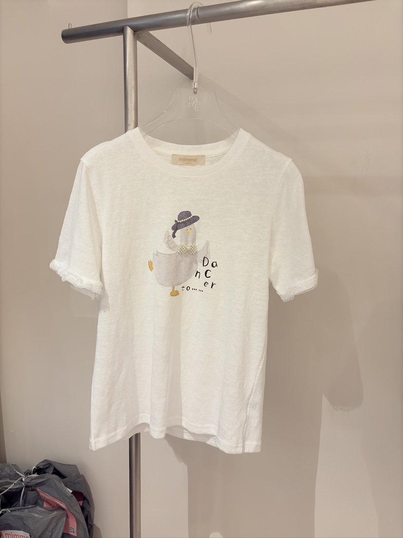 MIMME/LOOKK韓國直郵女裝新品休閑熱賣26夏季職業人氣T恤MIMME/LOOKKT恤圖色1