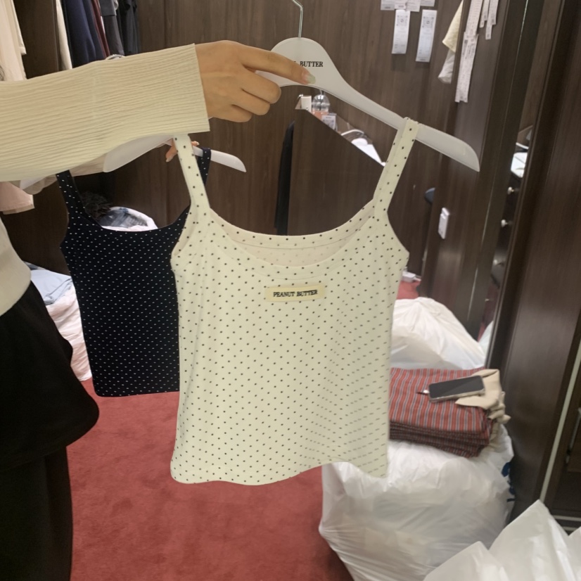 PEANUT BUTTER韓國直郵女士新品職業熱賣人氣26夏季吊帶背心PEANUT BUTTER吊帶/背心圖色2