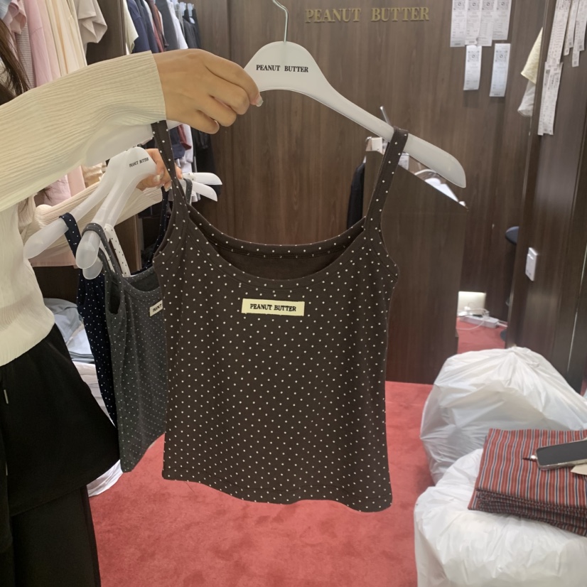 PEANUT BUTTER韓國直郵女士新品職業熱賣人氣26夏季吊帶背心PEANUT BUTTER吊帶/背心圖色4
