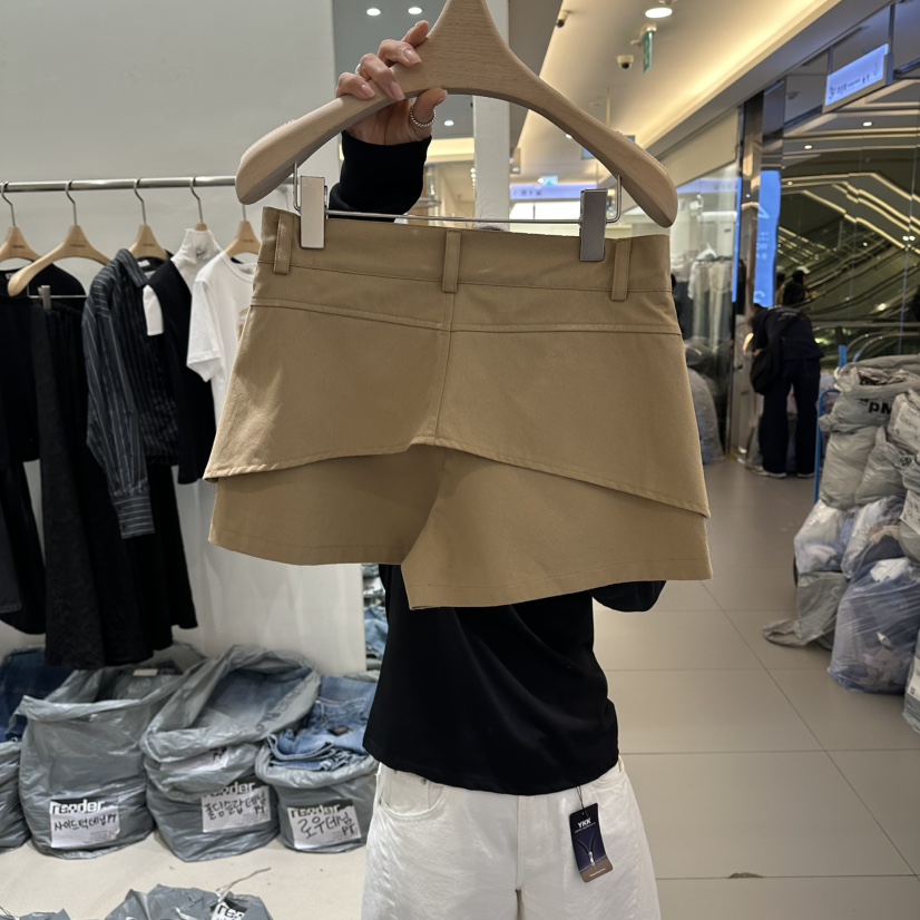 RENDER東大門實拍韓國女裝新品推薦熱賣人氣職業26夏季短褲RENDER短褲