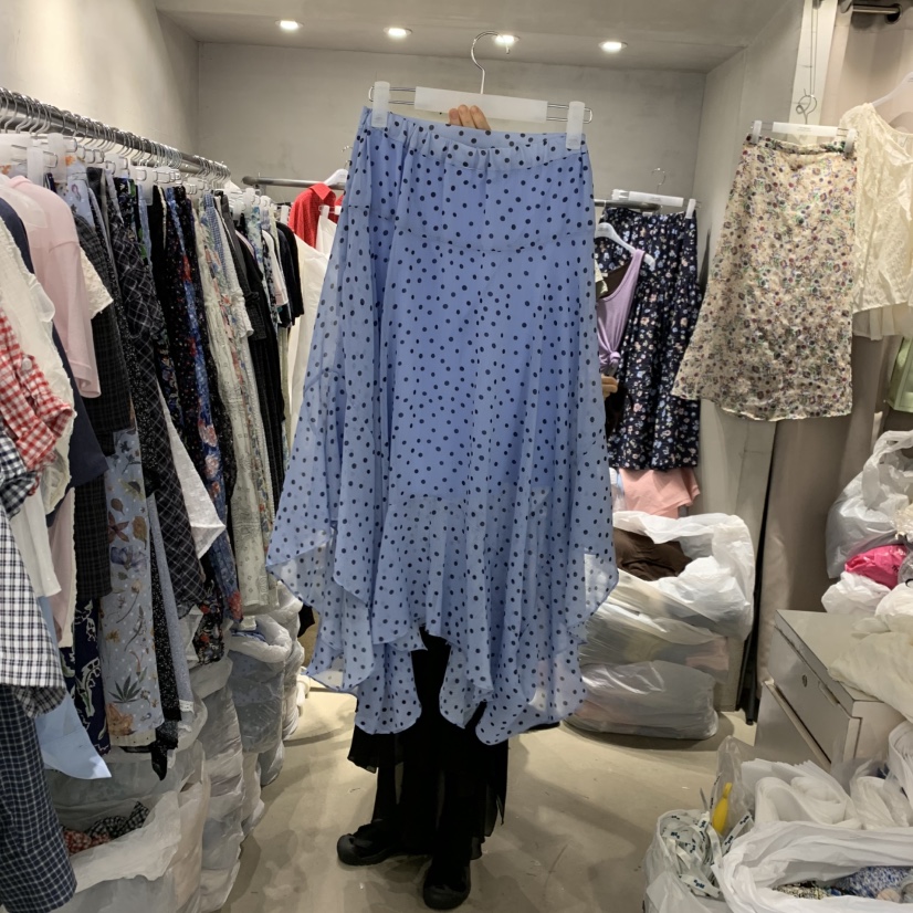 LOGROAD韓國東大門直郵女裝新款職業26春夏人氣半身裙中短裙LOG ROAD半身裙/中短裙