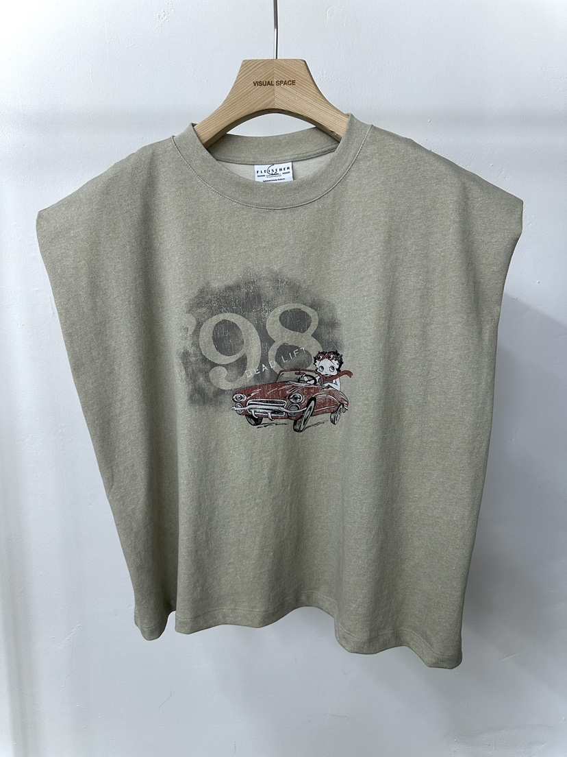 VISUAL SPACE/PAGE92/FLEISCHER韓國代購女士新款熱賣T恤VISUAL SPACE/PAGE92/FLEISCHERT恤圖色1