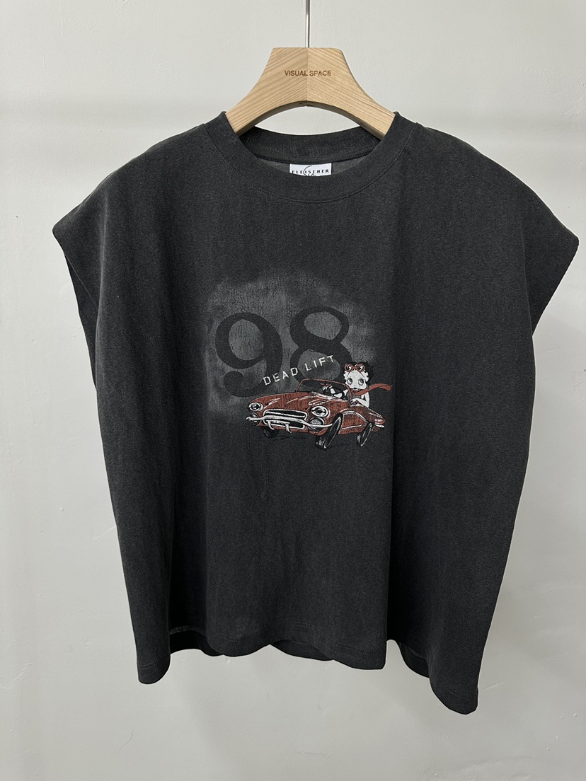 VISUAL SPACE/PAGE92/FLEISCHER韓國代購女士新款熱賣T恤VISUAL SPACE/PAGE92/FLEISCHERT恤圖色2