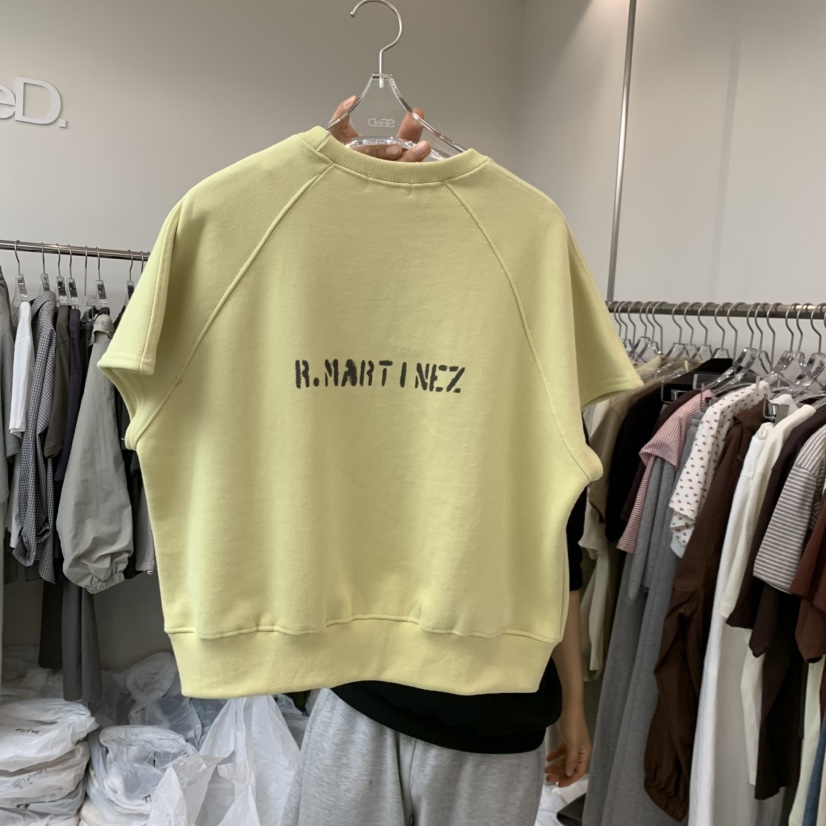 LEESEED-A韓國代購女裝新款休閑人氣職業推薦時尚T恤海軍SEeD/LEESEEDT恤