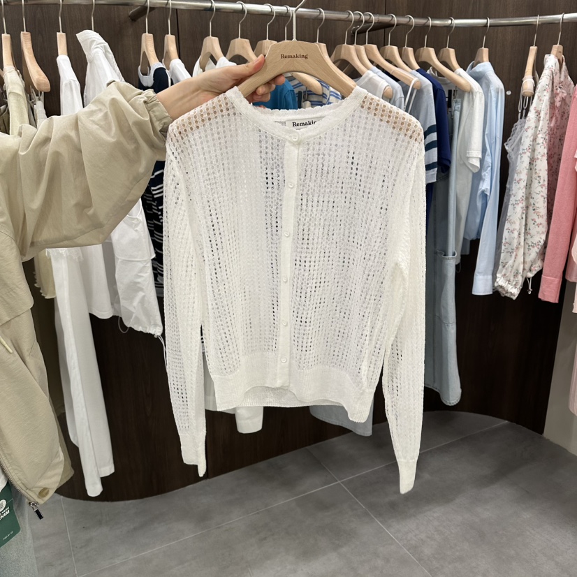 URBANSTORY/REMAKING韓國東大門代購女裝新款26春夏針織衫開衫Remaking/URBANSTORY針織衫圖色1