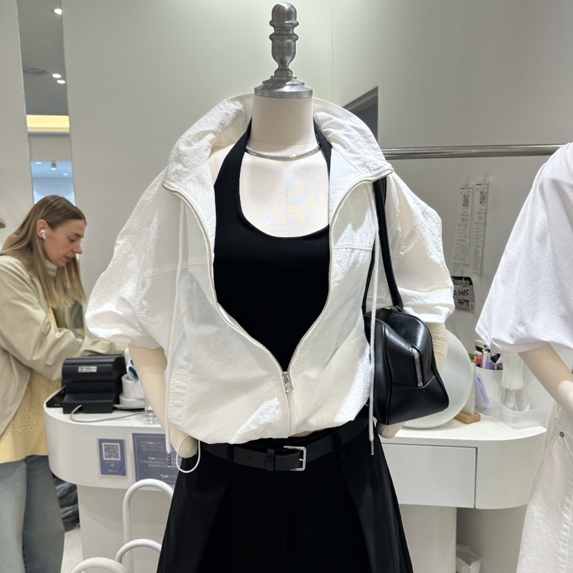 RENDER韓國東大門直郵女裝新品26春夏人氣職業夾克防風衣RENDER夾克圖色1