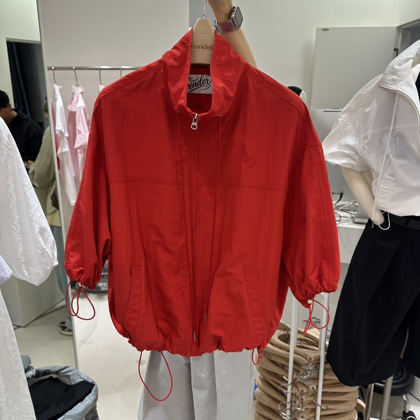 RENDER韓國東大門直郵女裝新品26春夏人氣職業夾克防風衣RENDER夾克圖色2