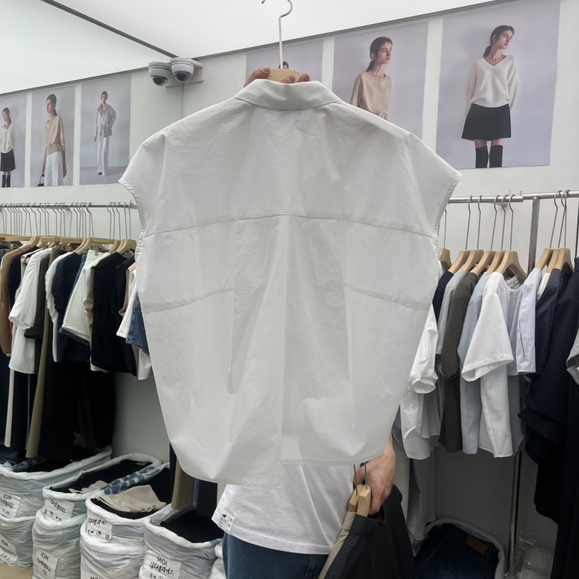 MOI-A韓國東大門直郵女士新品熱賣休閑推薦人氣襯衫蕾絲衫MOI-A襯衫/蕾絲衫