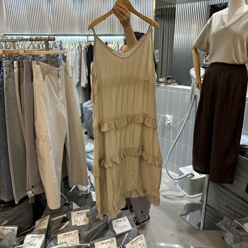 ALEGRE韓國東大門直郵女裝新品人氣職業熱賣推薦26春夏連衣裙ALEGRE連衣裙圖色2