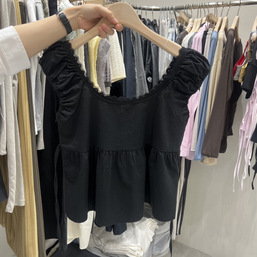 FRE韓國直郵女裝新款人氣26春夏26夏季時尚推薦吊帶背心褶皺FRE SEOUL吊帶/背心