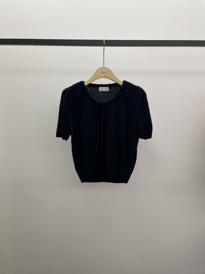 MOVENNE東大門代購女士新款26春夏人氣真品休閑時尚針織衫MOVENNE針織衫圖色2