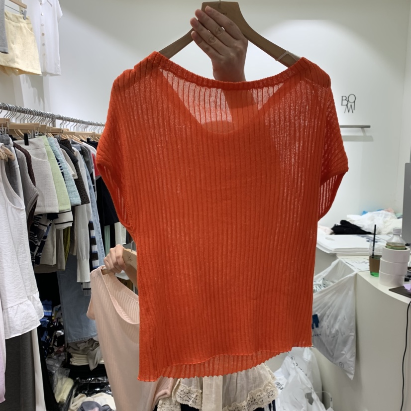 BY BOMI韓國直郵女士新款熱賣時尚26夏季推薦職業26春夏T恤BY BOMIT恤圖色5