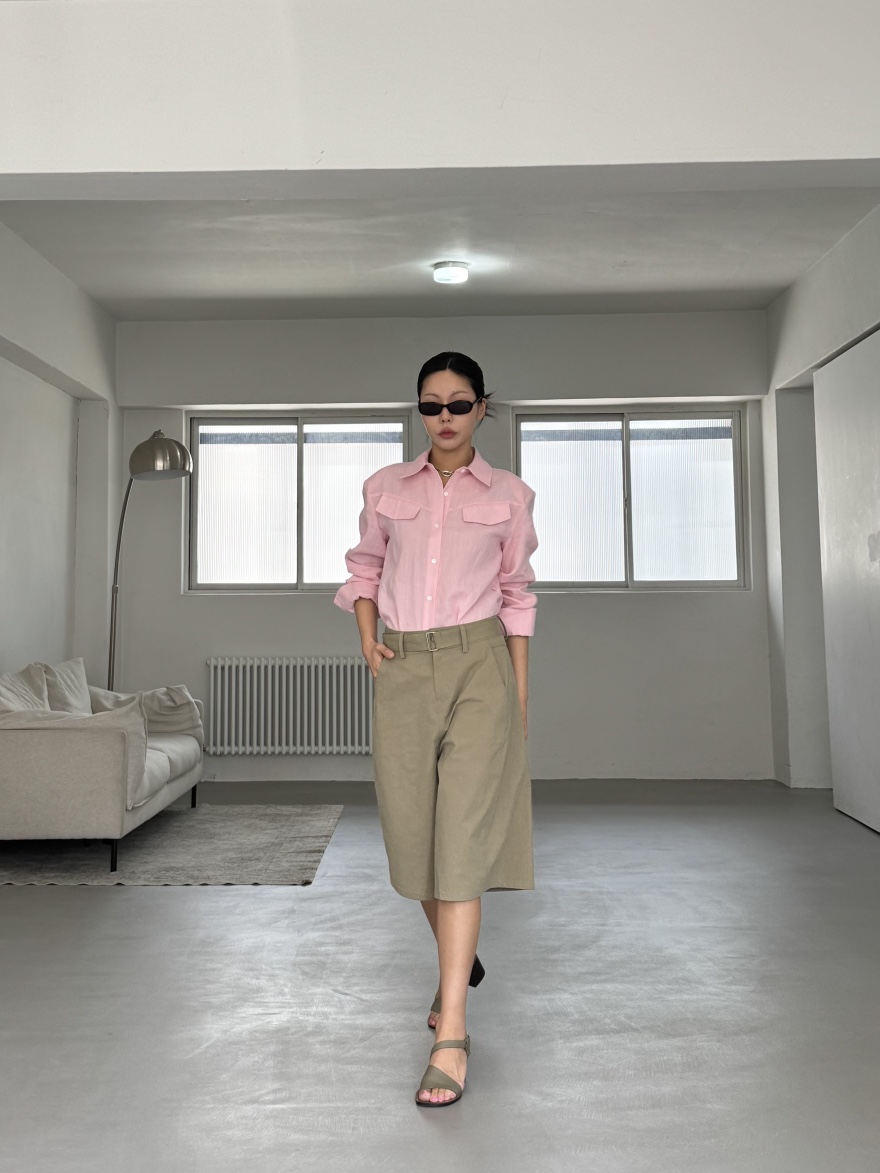 LIMLIMLIM韓國直郵女裝新款推薦26春夏熱賣時尚休閑褲含腰帶LIM LIM LIM休閑褲