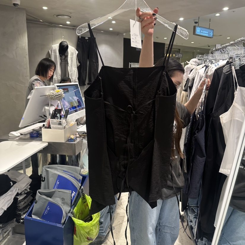 HERTZ-P韓國直郵女士新款人氣26春夏職業熱賣時尚吊帶背心HERTZ-P吊帶/背心