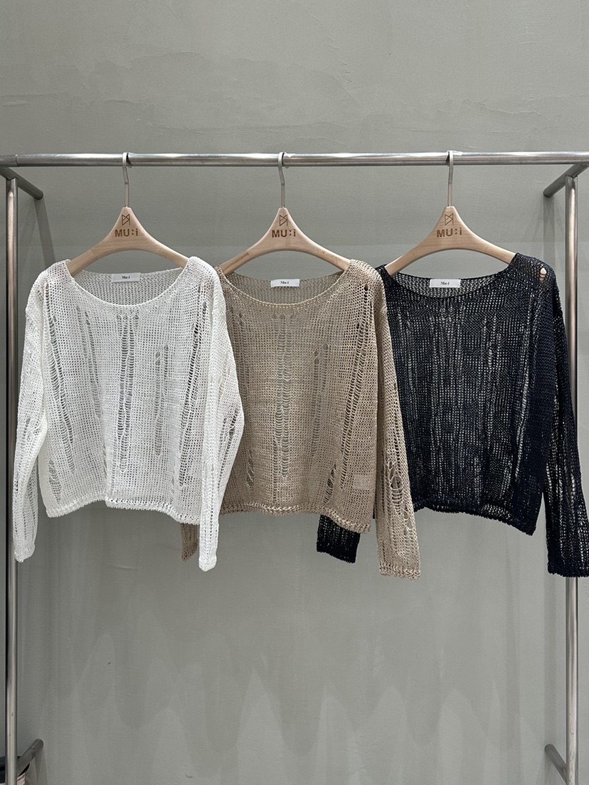 THE MUI韓國東大門直郵女裝新款休閑推薦時尚針織衫復古THE MUI針織衫