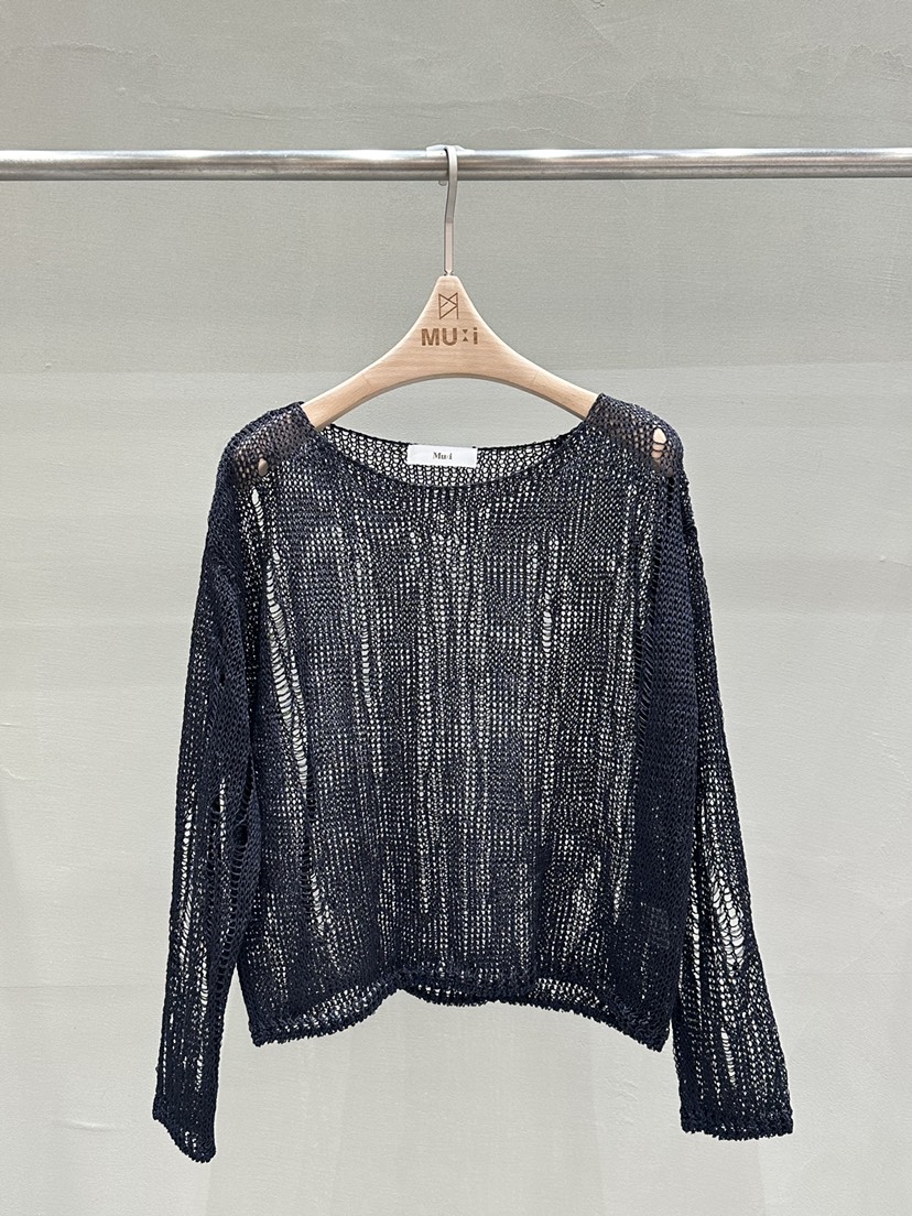 THE MUI韓國東大門直郵女裝新款休閑推薦時尚針織衫復古THE MUI針織衫圖色3