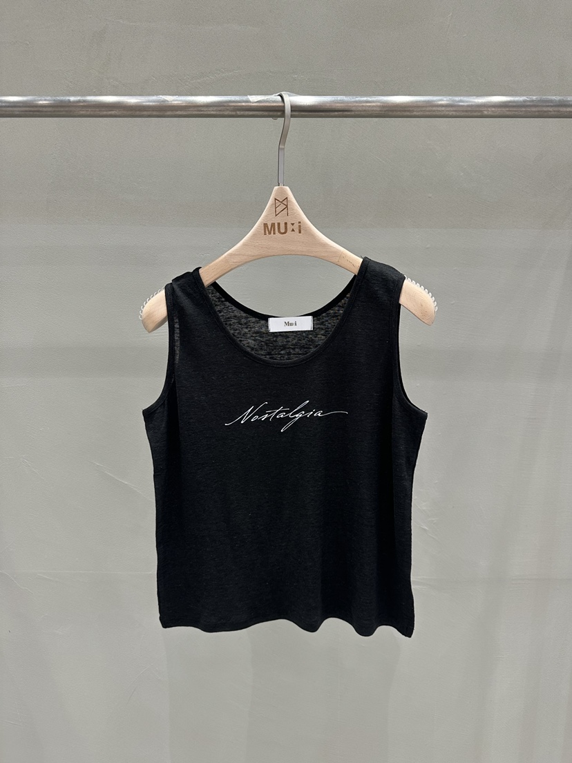 THE MUI韓國東大門直郵女裝新款人氣26夏季吊帶背心印花THE MUI吊帶/背心圖色6