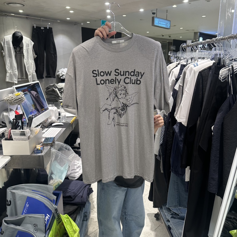 HERTZ-P韓國東大門直郵女士新款熱賣26春夏時尚休閑職業T恤HERTZ-PT恤圖色3