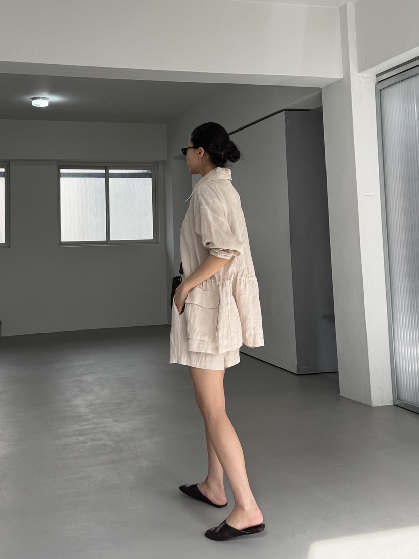 LIMLIMLIM韓國東大門直郵女士新品時尚推薦職業熱賣夾克亞麻LIM LIM LIM夾克