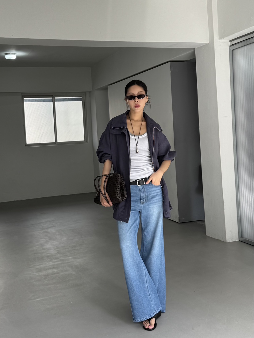 LIMLIMLIM韓國東大門直郵女士新品時尚推薦職業熱賣夾克亞麻LIM LIM LIM夾克