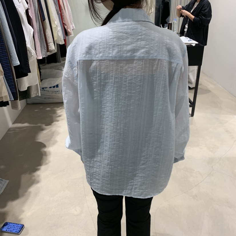 BROT東大門實拍韓國女士新款推薦職業休閑26春夏襯衫蕾絲衫BROT襯衫/蕾絲衫