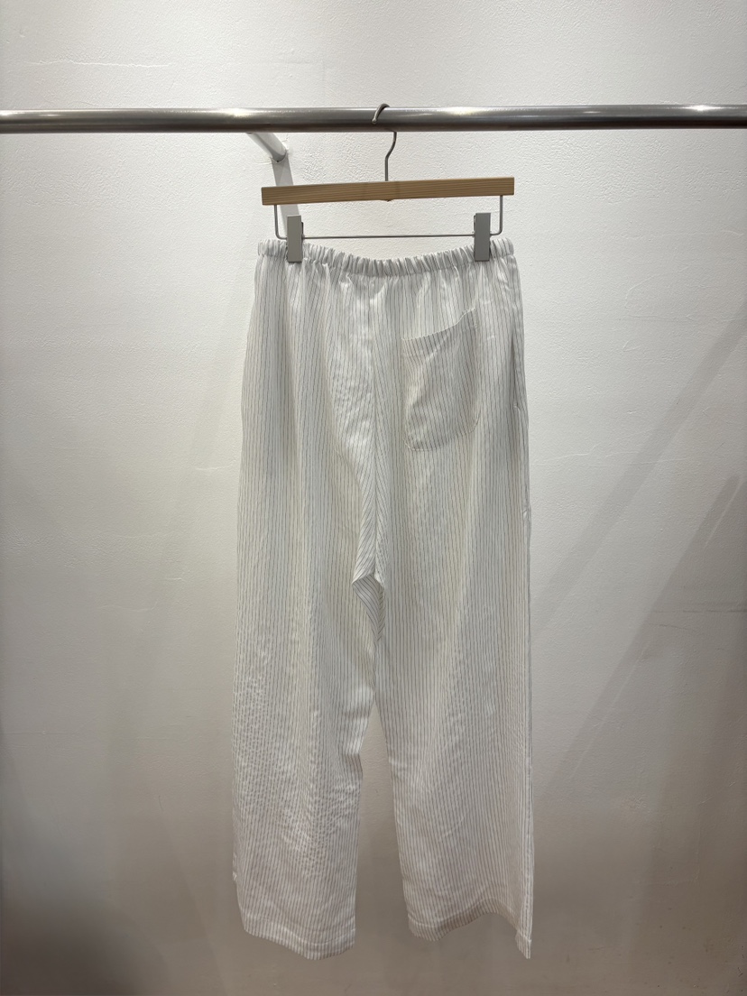 FL LANEL韓國東大門代購女士新款推薦職業休閑褲絲質條紋FL LANEL休閑褲