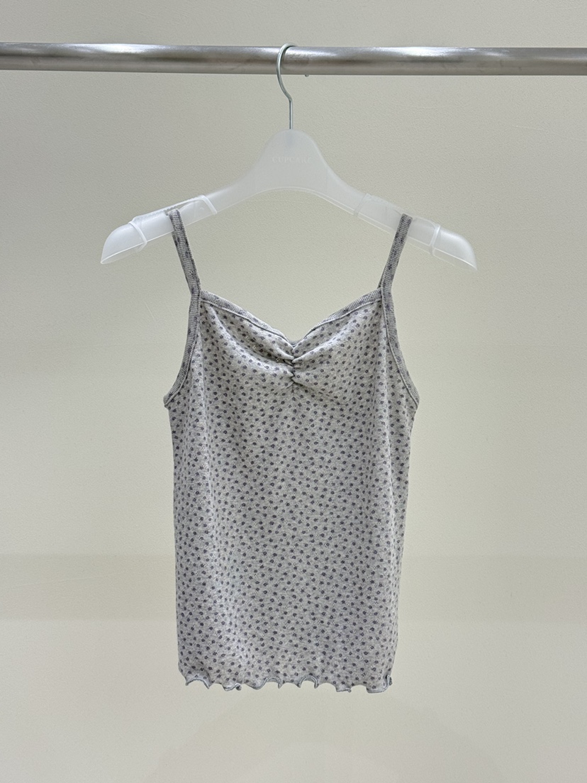 CUPCAKE韓國直郵女裝新款26春夏人氣熱賣職業推薦吊帶背心CUPCAKE吊帶/背心圖色3