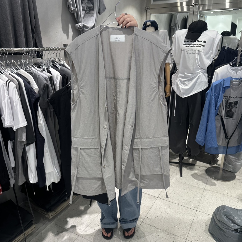 HERTZ-P韓國直郵女裝新款26春夏時尚休閑26夏季推薦馬甲HERTZ-P馬甲圖色2