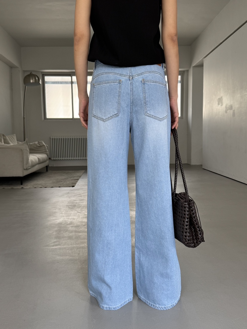 LIMLIMLIM韓國東大門直郵女裝新款26春夏人氣牛仔褲不含腰帶LIM LIM LIM牛仔褲