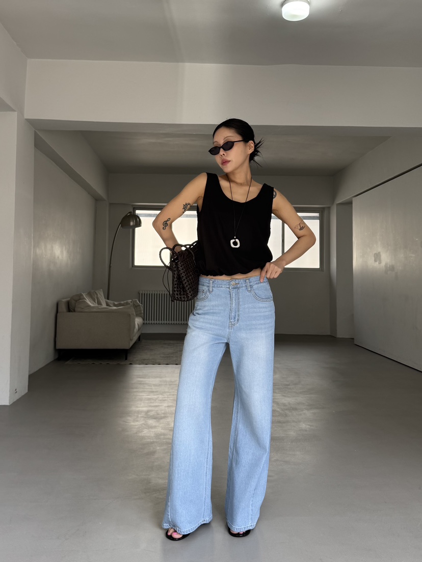 LIMLIMLIM韓國直郵女士新品休閑熱賣時尚26夏季26春夏吊帶背心LIM LIM LIM吊帶/背心