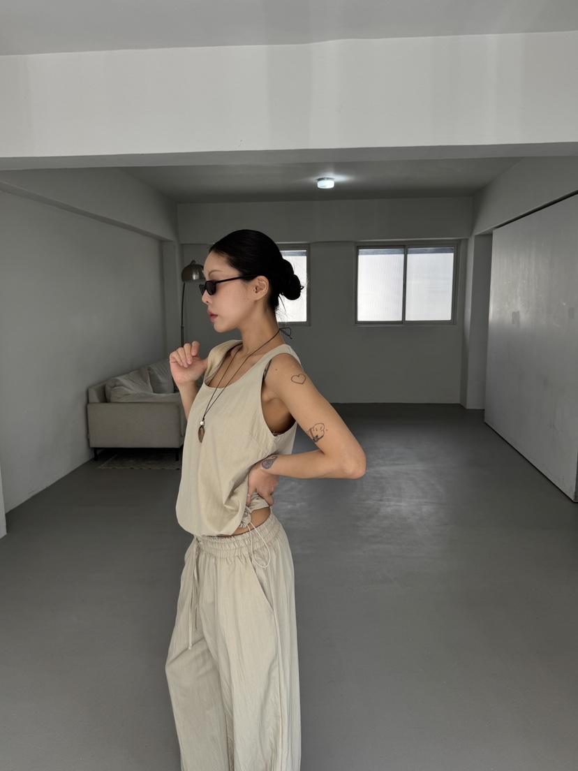 LIMLIMLIM韓國直郵女士新品休閑熱賣時尚26夏季26春夏吊帶背心LIM LIM LIM吊帶/背心