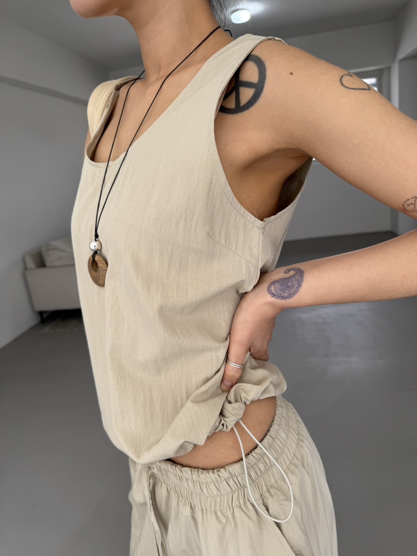 LIMLIMLIM韓國直郵女士新品休閑熱賣時尚26夏季26春夏吊帶背心LIM LIM LIM吊帶/背心