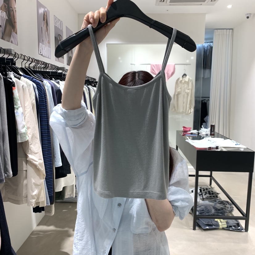 BROT韓國直郵女士新品26夏季推薦26春夏熱賣休閑吊帶背心BROT吊帶/背心