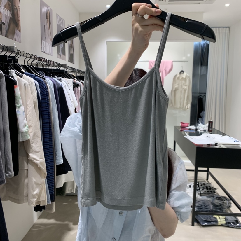BROT韓國直郵女士新品26夏季推薦26春夏熱賣休閑吊帶背心BROT吊帶/背心圖色1