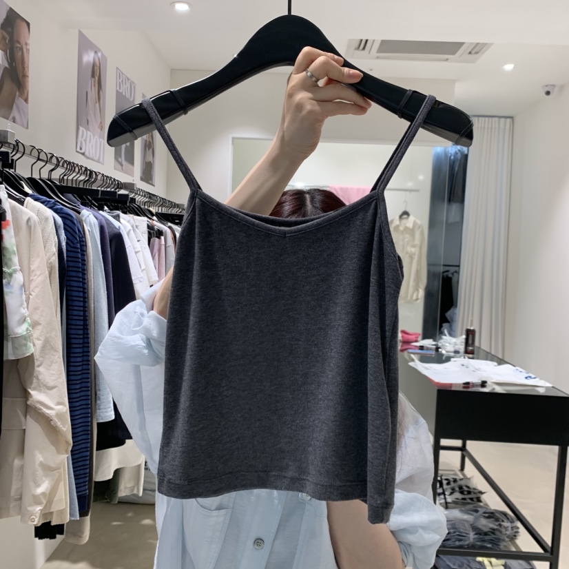 BROT韓國直郵女士新品26夏季推薦26春夏熱賣休閑吊帶背心BROT吊帶/背心圖色2