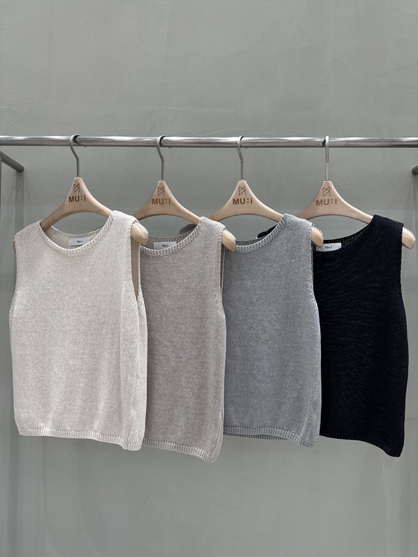 THE MUI韓國直郵實拍女士新款推薦人氣休閑26春夏吊帶背心THE MUI吊帶/背心