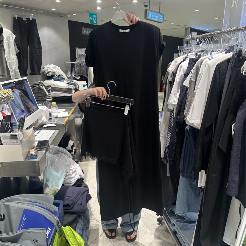 HERTZ-P韓國直郵實拍女士新款熱賣時尚人氣職業26夏季套裝HERTZ-P套裝圖色2黑色