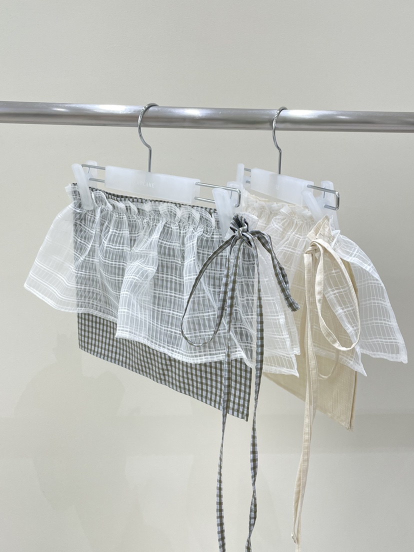 CUPCAKE韓國直郵實拍女裝新款26春夏時尚人氣職業休閑短裙CUPCAKE短裙