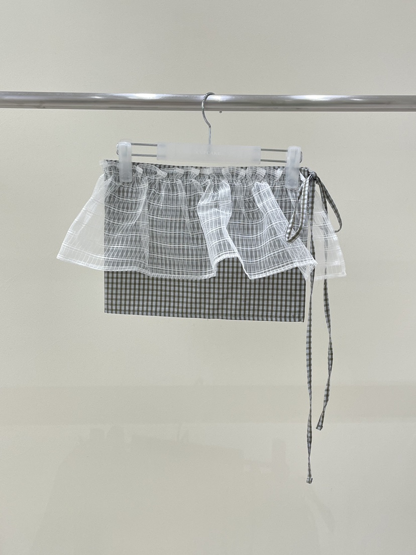 CUPCAKE韓國直郵實拍女裝新款26春夏時尚人氣職業休閑短裙CUPCAKE短裙圖色1