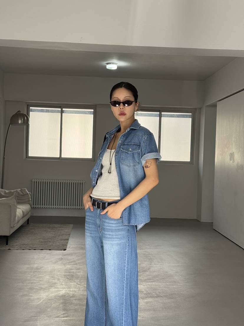 LIMLIMLIM東大門實拍韓國女裝新品職業推薦時尚襯衫蕾絲衫LIM LIM LIM襯衫/蕾絲衫