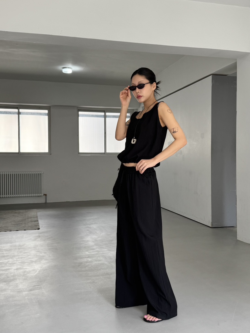 LIMLIMLIM韓國東大門直郵女裝新款26夏季熱賣26春夏休閑褲LIM LIM LIM休閑褲