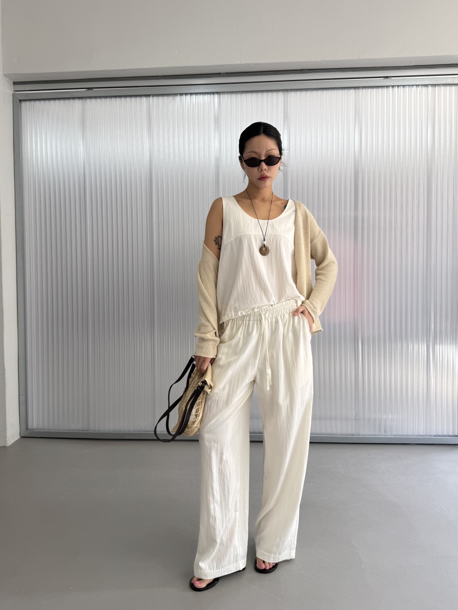 LIMLIMLIM韓國東大門直郵女裝新款26夏季熱賣26春夏休閑褲LIM LIM LIM休閑褲