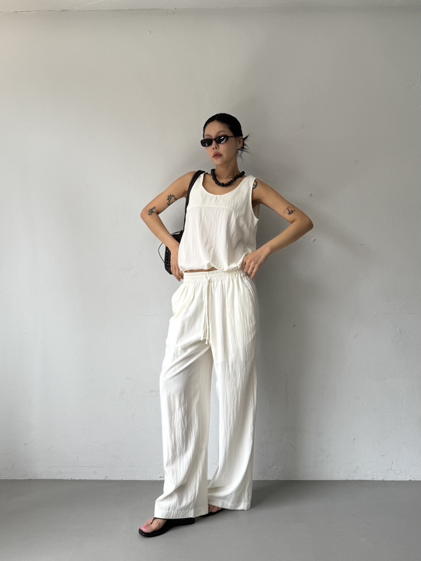 LIMLIMLIM韓國東大門直郵女裝新款26夏季熱賣26春夏休閑褲LIM LIM LIM休閑褲