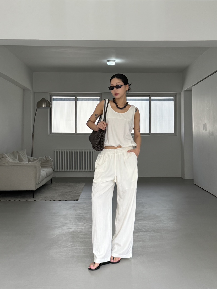 LIMLIMLIM韓國東大門直郵女裝新款26夏季熱賣26春夏休閑褲LIM LIM LIM休閑褲