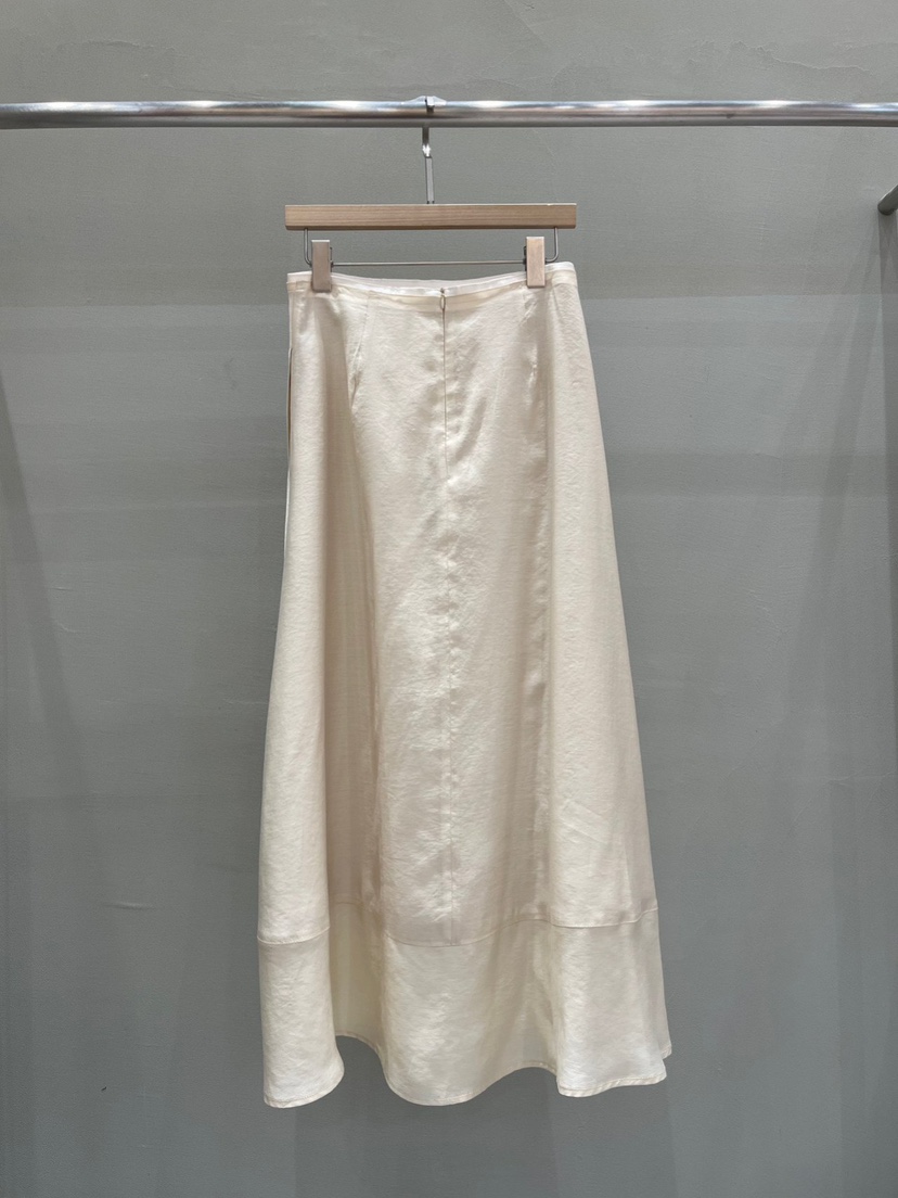 THE MUI韓國直郵女士新款推薦26春夏時尚職業熱賣長裙褶裥THE MUI長裙