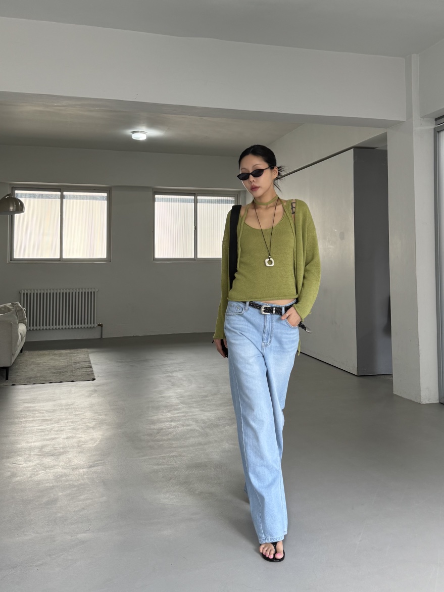 LIMLIMLIM韓國東大門代購女士新款推薦26春夏時尚針織衫亞麻LIM LIM LIM針織衫