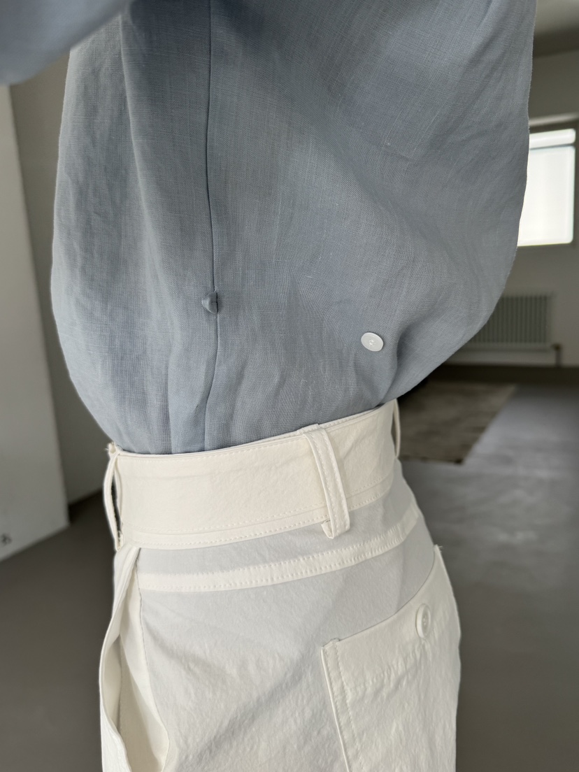 LIMLIMLIM韓國東大門直郵女裝新品休閑26夏季襯衫蕾絲衫亞麻棉LIM LIM LIM襯衫/蕾絲衫