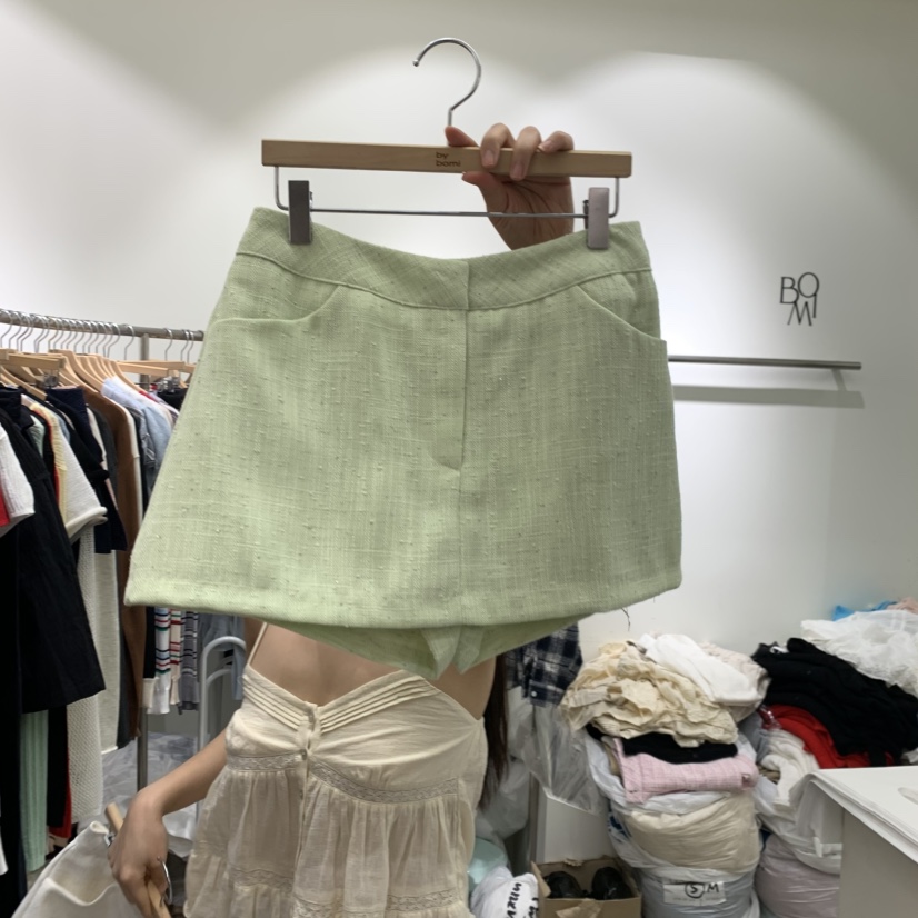 BY BOMI韓國直郵女裝新品人氣時尚26春夏休閑熱賣26夏季裙褲BY BOMI裙褲圖色2