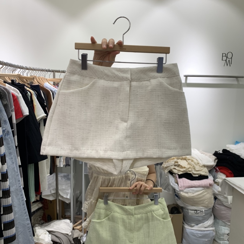 BY BOMI韓國直郵女裝新品人氣時尚26春夏休閑熱賣26夏季裙褲BY BOMI裙褲圖色3